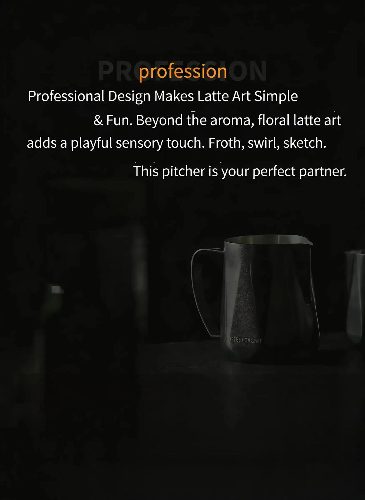 Best Geometric Milk Pitcher for Latte Art - Diamond Faceted 350ml/600ml