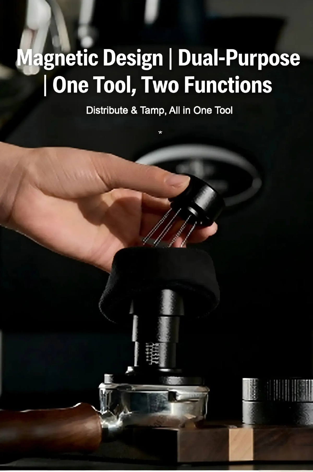 Best 2-in-1 Espresso Tamper Set - WDT Tool & Constant Force Tamper Puck Prep Under $29
