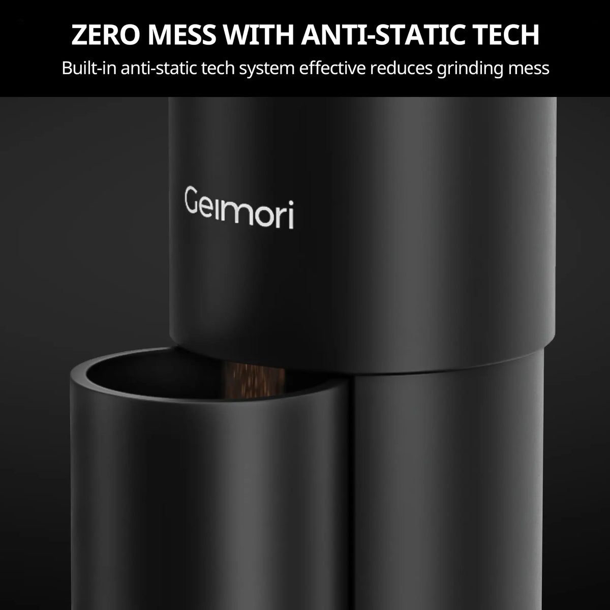 Geimori T38 Plus Electric Coffee Grinder | Portable Plug-in Grinder