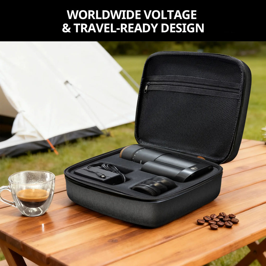 Geimori T38 Plus Electric Coffee Grinder | Portable Plug-in Grinder