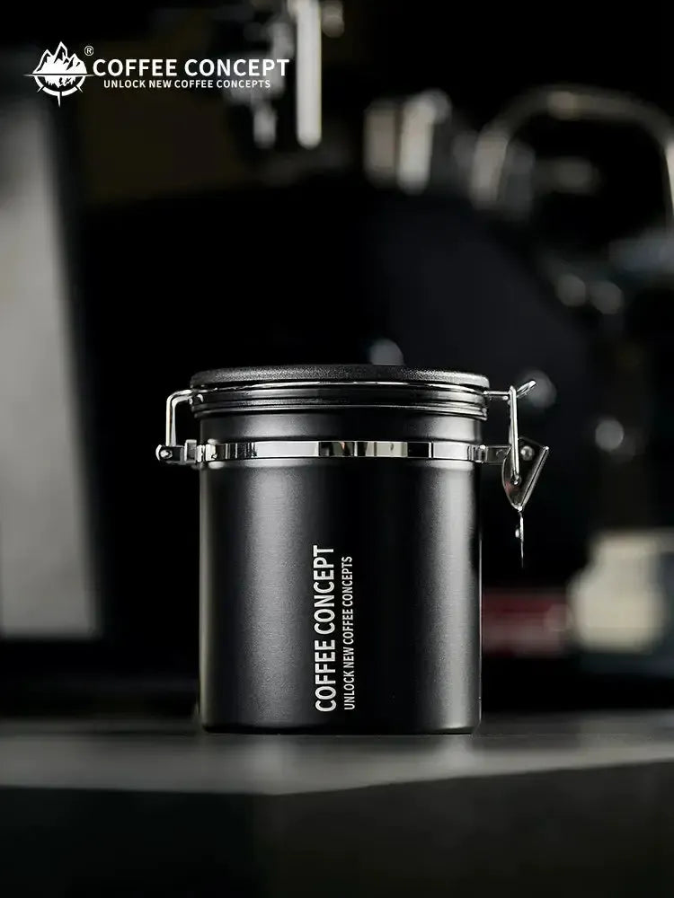 Best Airtight Coffee Canister for Fresh Beans - Vacuum Seal One-Way Valve 1.2L/1.5L Under $12