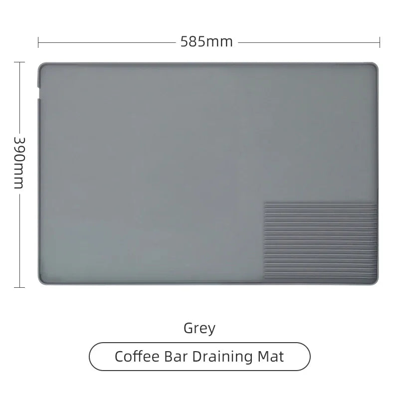 Coffee Tamper Mat Distributor Station Portafilter Silicone Pad Espresso Maker Bar Accessories Coffeeware Corner Barista Tools
