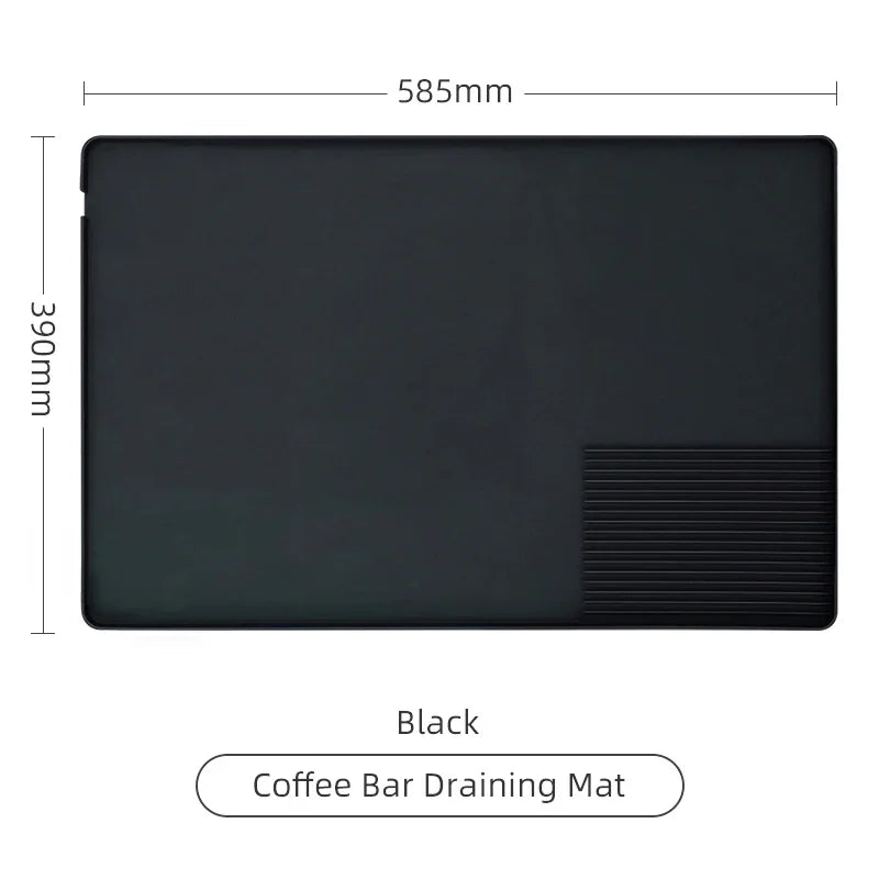 Coffee Tamper Mat Distributor Station Portafilter Silicone Pad Espresso Maker Bar Accessories Coffeeware Corner Barista Tools